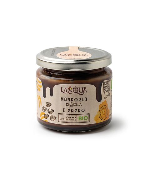 Crema BIO di mandorla con cacao 180 gr