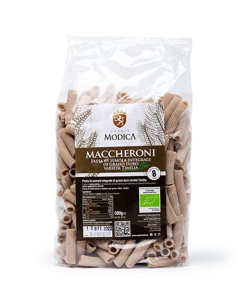 Maccheroni bio di grano antico siciliano Timilia 500 gr